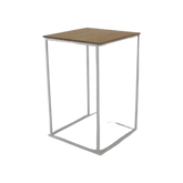 Frame table 70 white wood